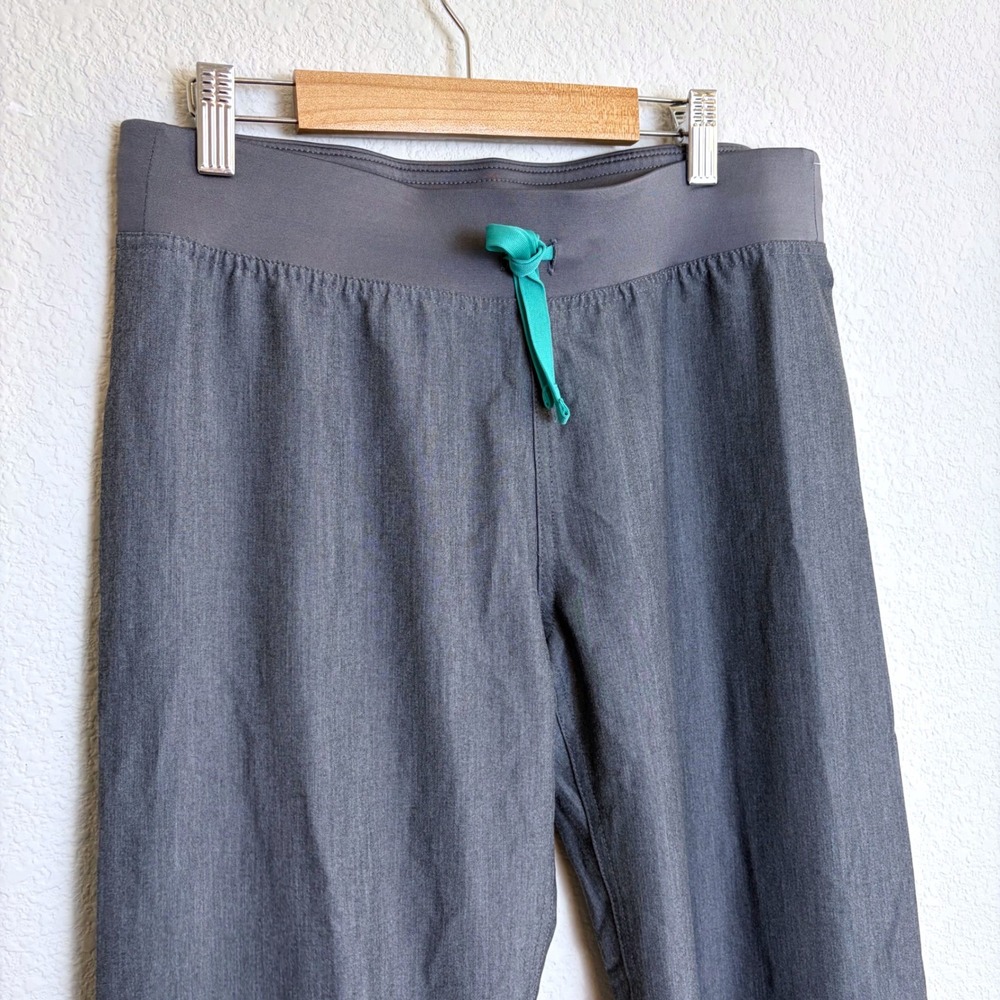 FIGS Technical Collection Livingston Scrub Pants Silver Gray T21003 Womens Small